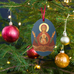 Icon Christmas Ornament